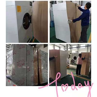 20kg烘干機(jī)洗脫機(jī)四臺(tái)發(fā)往福建